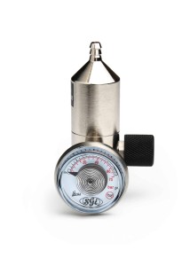 Regulator do butli 34, 58, 110 L - stal nierdzewna przepływ stały  1,0 l/min 